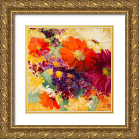 Love and Light I Gold Ornate Wood Framed Art Print with Double Matting by Loreth, Lanie