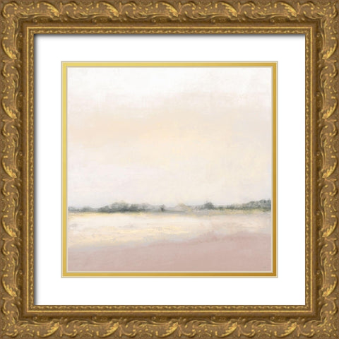 Foggy Spring Day I Gold Ornate Wood Framed Art Print with Double Matting by Marcon, Michael