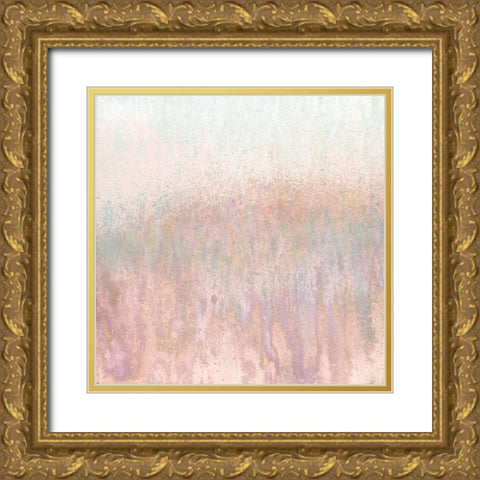 Blushing Woods Gold Ornate Wood Framed Art Print with Double Matting by Gonzalez, Roberto