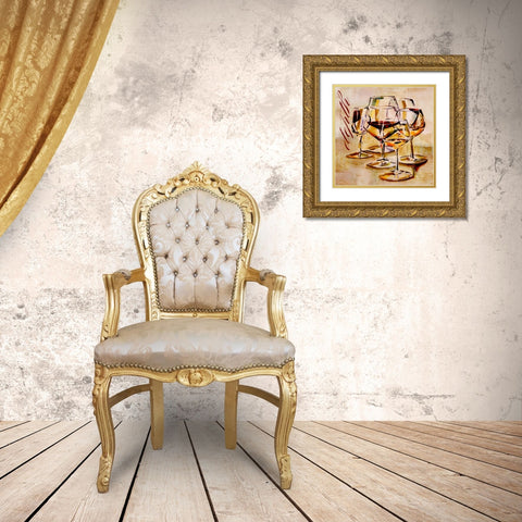 Depth Gold Ornate Wood Framed Art Print with Double Matting by French-Roussia, Heather A.