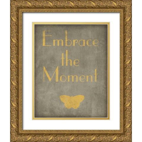 The Moment Gold Ornate Wood Framed Art Print with Double Matting by Studio, Sd Graphics