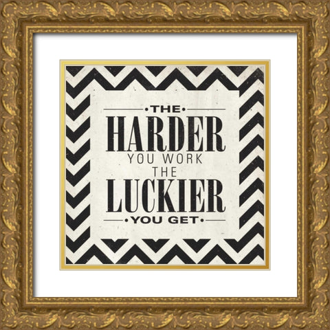 Harder Border Gold Ornate Wood Framed Art Print with Double Matting by Sundance Studio