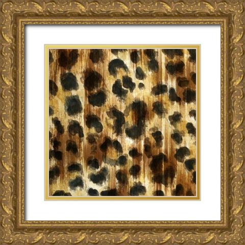 Nairobi Square I Gold Ornate Wood Framed Art Print with Double Matting by Biscardi, Nicholas