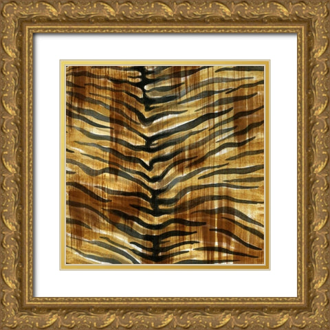 Nairobi Square II Gold Ornate Wood Framed Art Print with Double Matting by Biscardi, Nicholas
