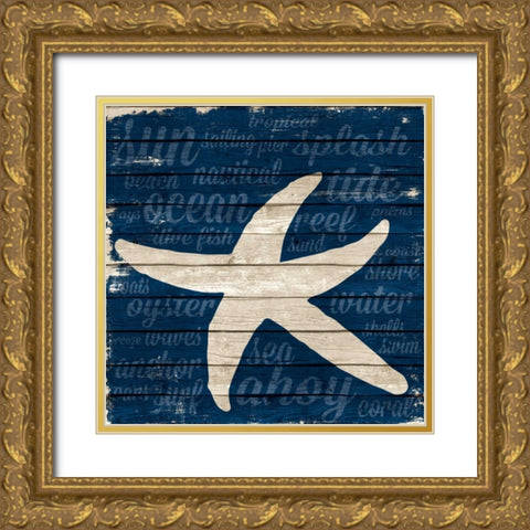 Coastal Wonder II Gold Ornate Wood Framed Art Print with Double Matting by Ritter, Gina