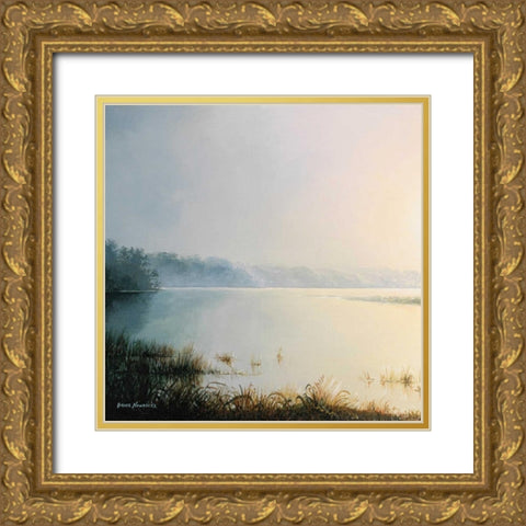 Early to Rise I Gold Ornate Wood Framed Art Print with Double Matting by Nawrocke, Bruce
