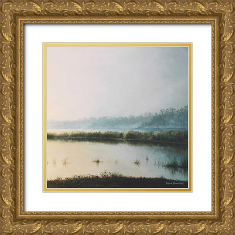 Early to Rise II Gold Ornate Wood Framed Art Print with Double Matting by Nawrocke, Bruce