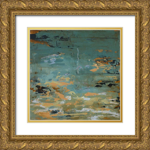 Under the Sycamores I Gold Ornate Wood Framed Art Print with Double Matting by Loreth, Lanie