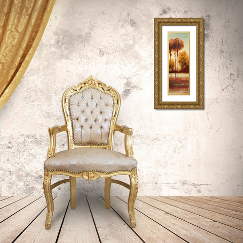 Vibrant Land II Gold Ornate Wood Framed Art Print with Double Matting by Marcon, Michael