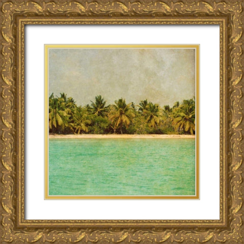 Dominican Republic I Gold Ornate Wood Framed Art Print with Double Matting by Acosta