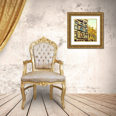 Chelsea Afternoon I Gold Ornate Wood Framed Art Print with Double Matting by Acosta, Juliana