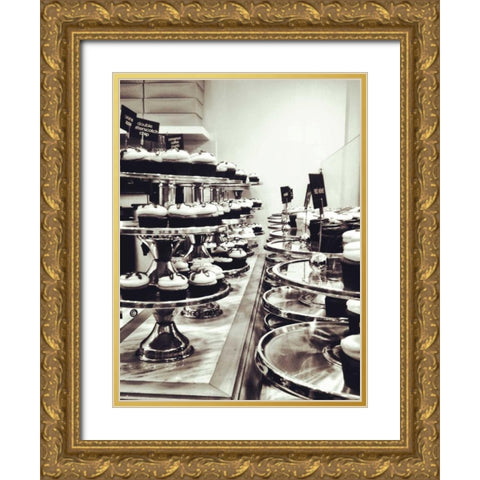 Sweet Tooth I Gold Ornate Wood Framed Art Print with Double Matting by Acosta