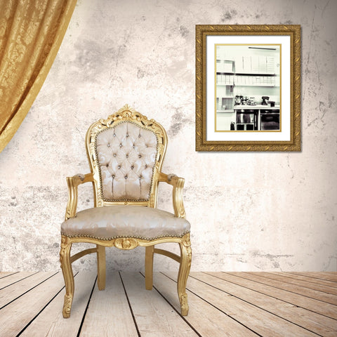 Sweet Tooth II Gold Ornate Wood Framed Art Print with Double Matting by Acosta