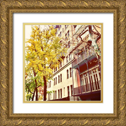 Chelsea Afternoon II Gold Ornate Wood Framed Art Print with Double Matting by Acosta, Juliana