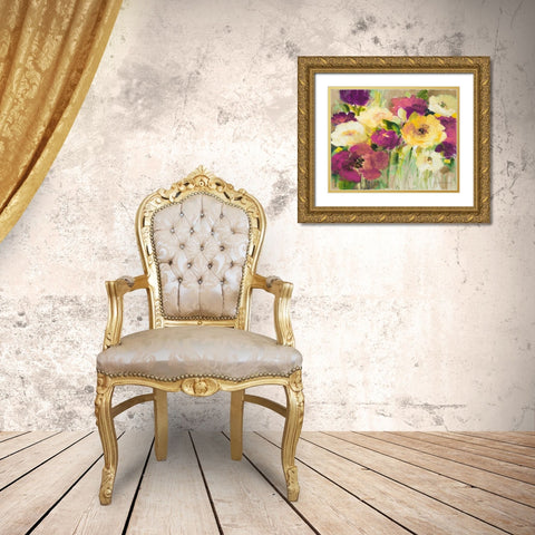 Deep in Purple II Gold Ornate Wood Framed Art Print with Double Matting by Loreth, Lanie