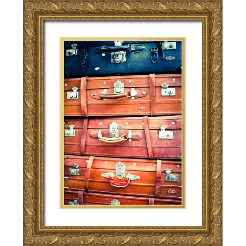 Eastern Travels I Gold Ornate Wood Framed Art Print with Double Matting by Bryant, Susan