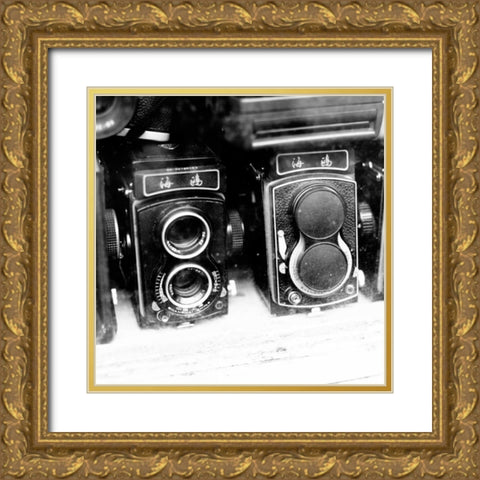 Rare Finds II Gold Ornate Wood Framed Art Print with Double Matting by Bryant, Susan