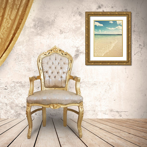 Bimini Day I Gold Ornate Wood Framed Art Print with Double Matting by Bryant, Susan