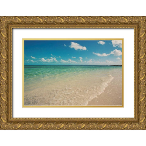 Bimini Day Gold Ornate Wood Framed Art Print with Double Matting by Bryant, Susan