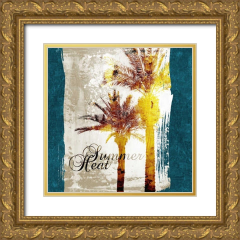 Summer Heat Gold Ornate Wood Framed Art Print with Double Matting by Spaeth, John