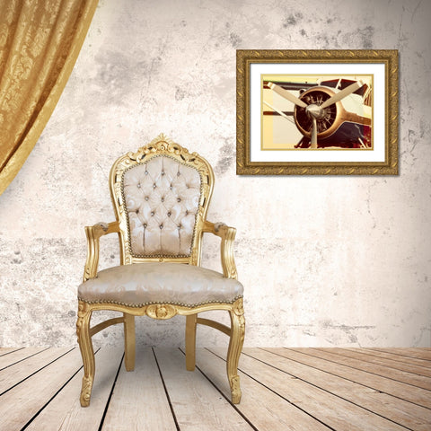 Short Trip II Gold Ornate Wood Framed Art Print with Double Matting by Mansfield, Kathy