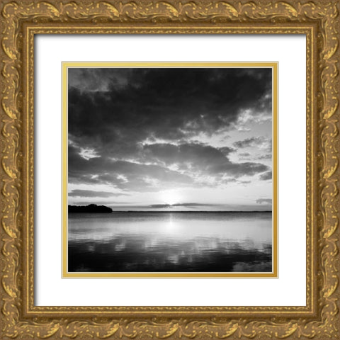Faith Gold Ornate Wood Framed Art Print with Double Matting by Nawrocke, Bruce