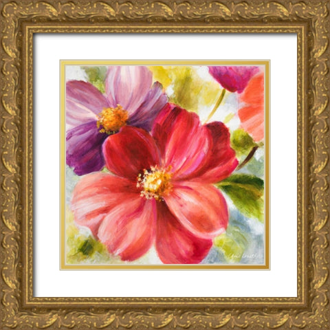 Walk With Beauty II Gold Ornate Wood Framed Art Print with Double Matting by Loreth, Lanie