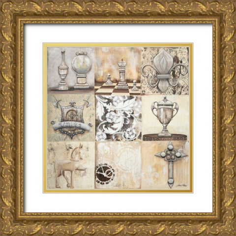 Roman Empire I Gold Ornate Wood Framed Art Print with Double Matting by Ritter, Gina