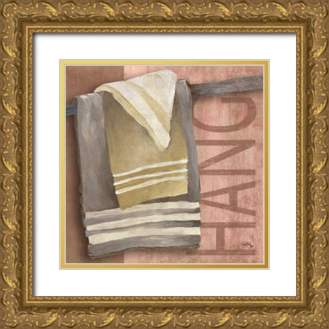 Hang Gold Ornate Wood Framed Art Print with Double Matting by Medley, Elizabeth
