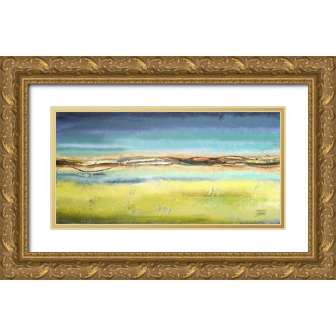 Twilight Gold Ornate Wood Framed Art Print with Double Matting by Pinto, Patricia