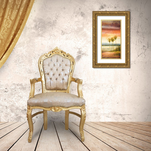 After the Storm Gold Ornate Wood Framed Art Print with Double Matting by Marcon, Michael
