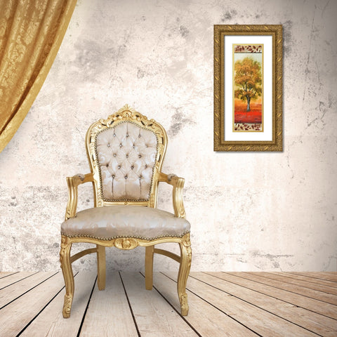 The Way of Nature I Gold Ornate Wood Framed Art Print with Double Matting by Marcon, Michael