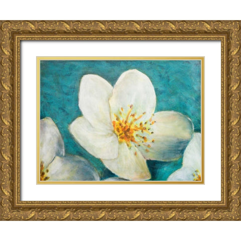 Purely Elegant I Gold Ornate Wood Framed Art Print with Double Matting by Johnson, Walt