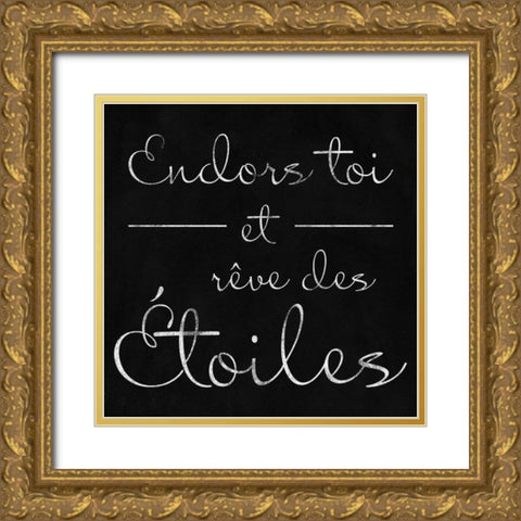 Put the Seat Down Gold Ornate Wood Framed Art Print with Double Matting by SD Graphics Studio