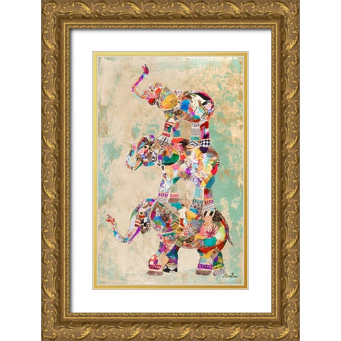 Trunk Show I Gold Ornate Wood Framed Art Print with Double Matting by Ritter, Gina