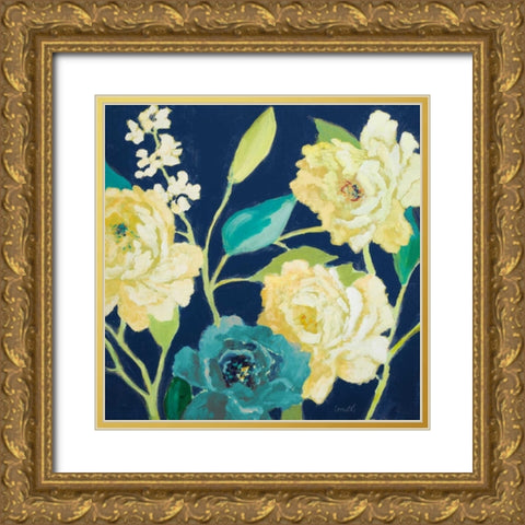 Blue Fresco Bellezza I Gold Ornate Wood Framed Art Print with Double Matting by Loreth, Lanie