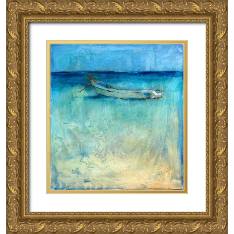 Mexican Morning Gold Ornate Wood Framed Art Print with Double Matting by Hoffman, Kate