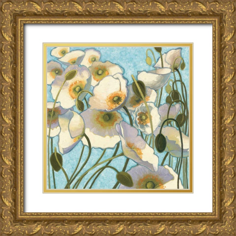 Chantilly Gold Ornate Wood Framed Art Print with Double Matting by Novak, Shirley