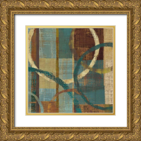 Tranquility II Gold Ornate Wood Framed Art Print with Double Matting by Mullan, Michael