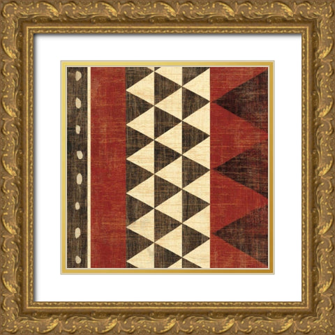 Patterns of the Savanna I Gold Ornate Wood Framed Art Print with Double Matting by Hershey, Moira