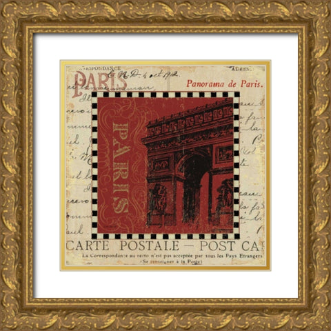 La Tour II Gold Ornate Wood Framed Art Print with Double Matting by Audit, Lisa