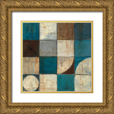 Tango Detail I Gold Ornate Wood Framed Art Print with Double Matting by Schick, Mike