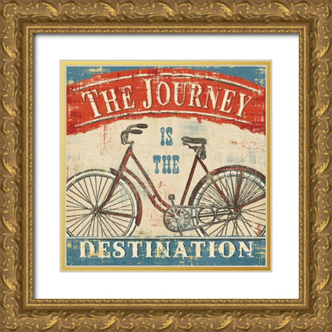 Beautiful Ride II Gold Ornate Wood Framed Art Print with Double Matting by Pela Studio