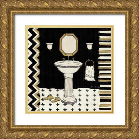 Good Clean Fun IV Gold Ornate Wood Framed Art Print with Double Matting by Petty, Lisa