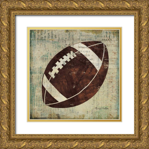 Ball IV Gold Ornate Wood Framed Art Print with Double Matting by Mullan, Michael