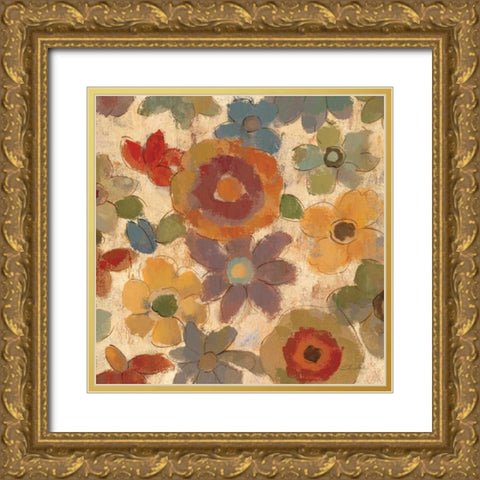 Hazel Eyes III Gold Ornate Wood Framed Art Print with Double Matting by Vassileva, Silvia