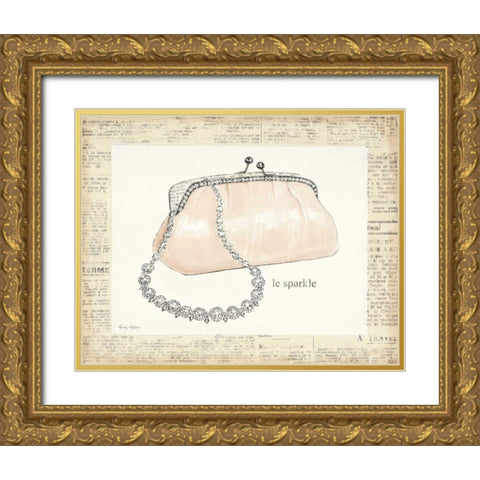 From Emilys Closet II Gold Ornate Wood Framed Art Print with Double Matting by Adams, Emily