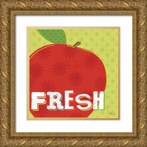 Good Food I Gold Ornate Wood Framed Art Print with Double Matting by Pela Studio