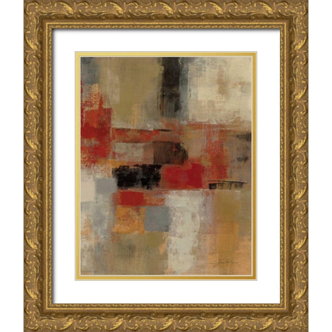 Intersection Crop II Gold Ornate Wood Framed Art Print with Double Matting by Vassileva, Silvia