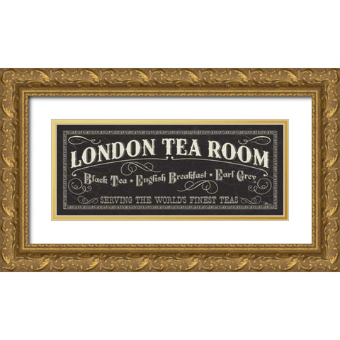 Lunchtime II Gold Ornate Wood Framed Art Print with Double Matting by Pela Studio